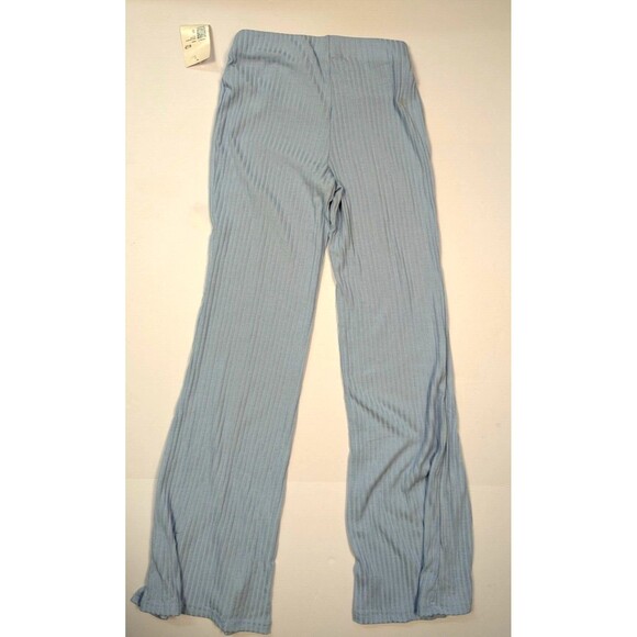 Forever 21 Womens Small Long Knit Sky Blue Pants NWT - Picture 3 of 11